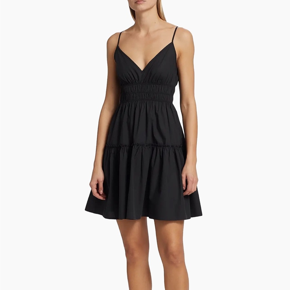 Rails Black Mini Dress with Spaghetti Straps - Picture 2 of 9